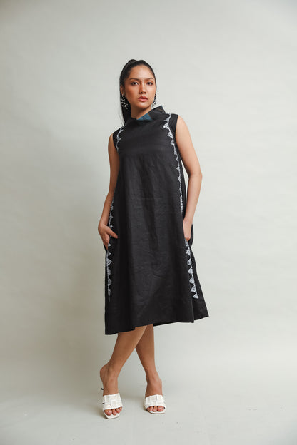 Magandang Gabi Linen Dress
