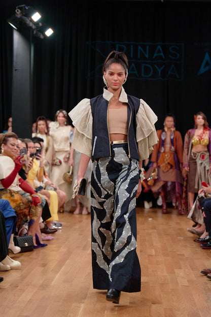 Amanpulo Denim Set New York Fashion Week Look 4 PRE-ORDER