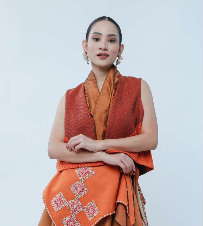 Vest-a Ikaw Burnt Orange