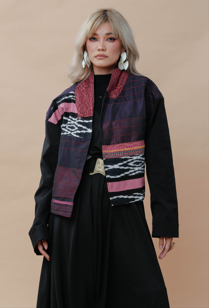 Pulmonya Jacket with Sorbetes Back