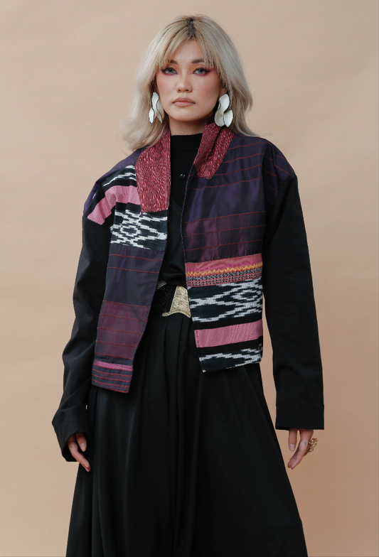 Pulmonya Jacket with Sorbetes Back
