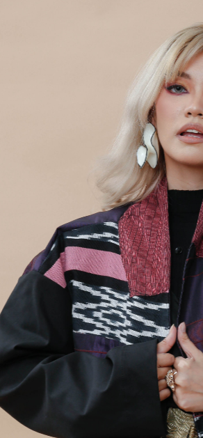 Pulmonya Jacket with Sorbetes Back