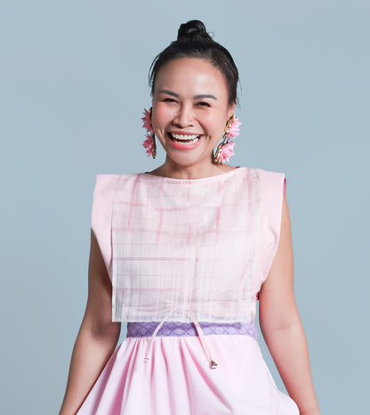 “AY! DEBUT MO?” BARONG BIB AND MALANDI SKIRT SET