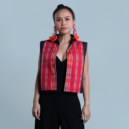 I DID MY VEST IN PINK HABLON