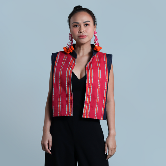 I DID MY VEST IN PINK HABLON