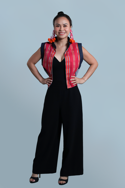 I DID MY VEST IN PINK HABLON