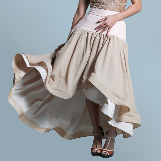 NEBUKADNEZZAR SKIRT IN CREAM