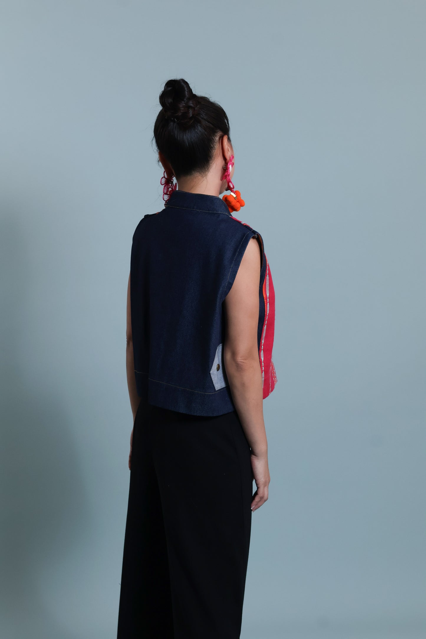 I DID MY VEST IN PINK HABLON