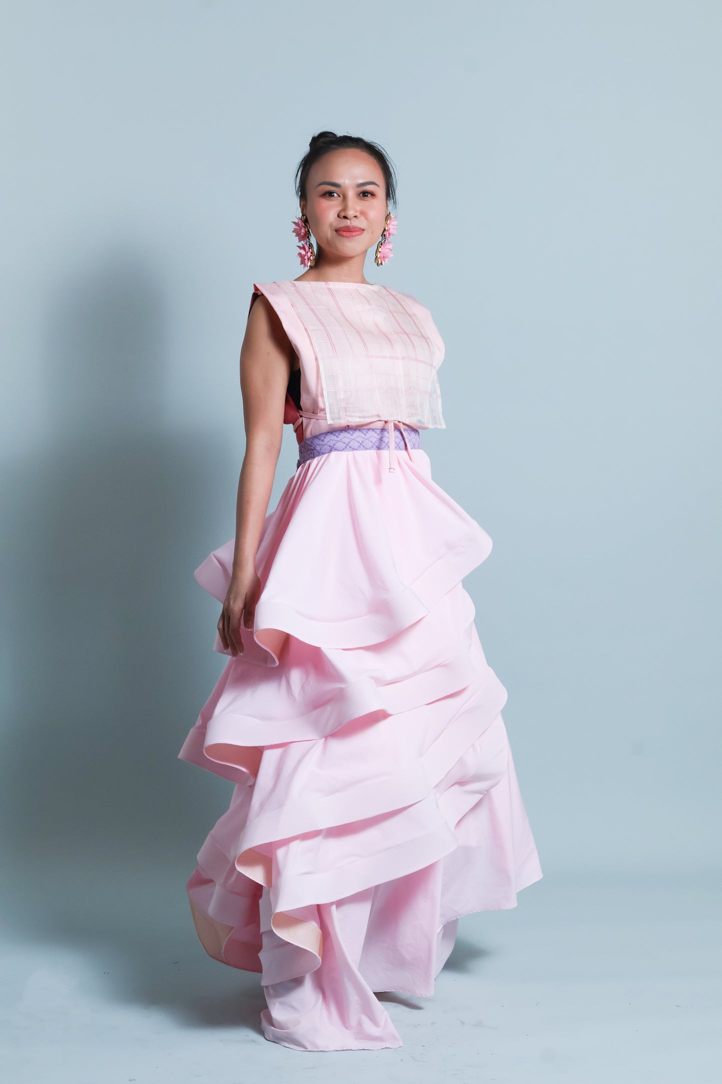 “AY! DEBUT MO?” BARONG BIB AND MALANDI SKIRT SET