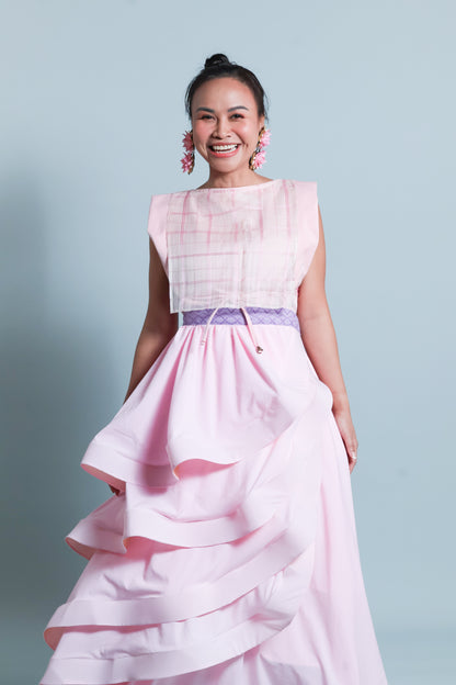 “AY! DEBUT MO?” BARONG BIB AND MALANDI SKIRT SET