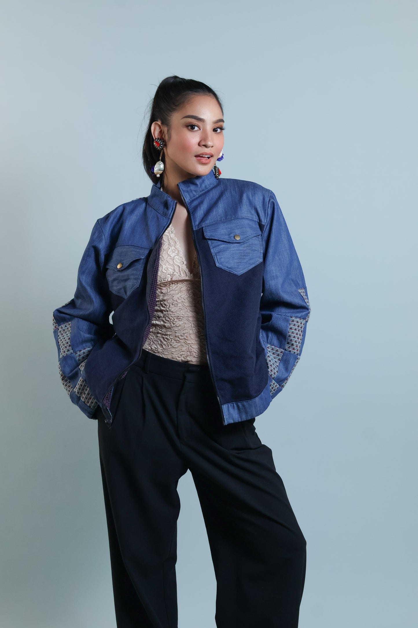 BUGHAW UNISEX DENIM JACKET