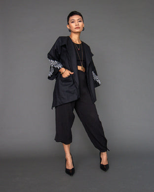 Kabogera Inaul Black Jacket in Black