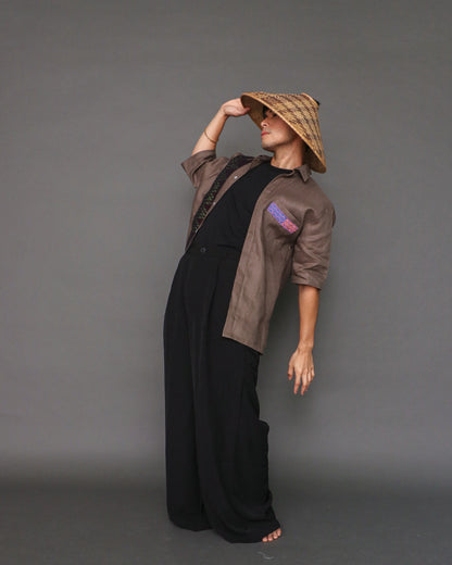 Magiting Men's Polo in Linen