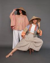 Load image into Gallery viewer, Crop Kimono Burnt Orange