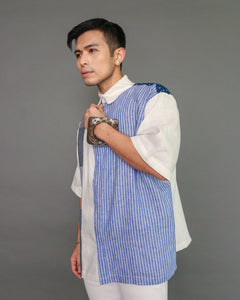 Matipuno Men's Polo in Linen