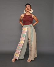 Load image into Gallery viewer, Rampa Wrap Wide Pants in Rare Inaul Weave