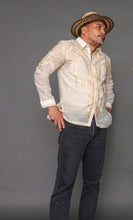 Load image into Gallery viewer, Maginoo Premium Pina Barong for Men in Geometric Pattern by Berches