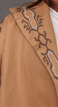 Load image into Gallery viewer, Dignidad Trench Kimono with Nesif Embroidery by the Tboli Tribe