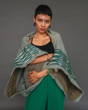 Load image into Gallery viewer, Queen of the South Poncho with Panaginip T&#39;nalak Weaves