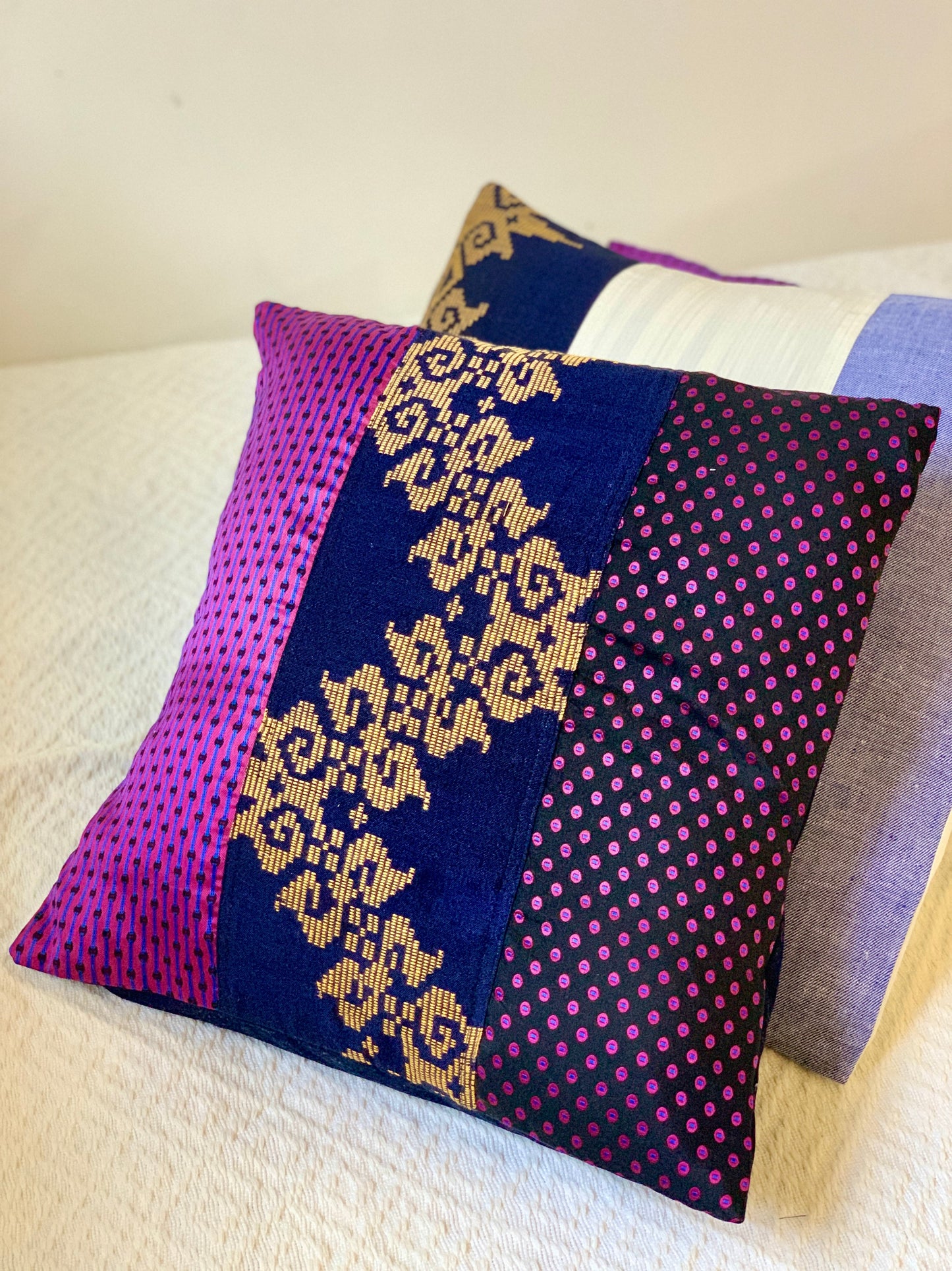 Inaul Accent Pillow Cover in Purple