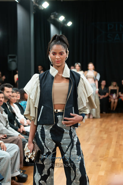 Amanpulo Denim Set New York Fashion Week Look 4 PRE-ORDER