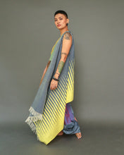 Load image into Gallery viewer, Lipad Long Poncho in 100% Abstract Negros Weave