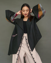 Load image into Gallery viewer, Kabogera Statement Jacket with Back Detail in Black