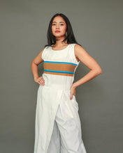 Load image into Gallery viewer, Long Slit Dress with Wide Pants Coords