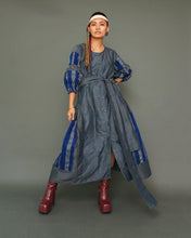 Load image into Gallery viewer, Tsada Button Down Dress in Contemporary Negros Weave