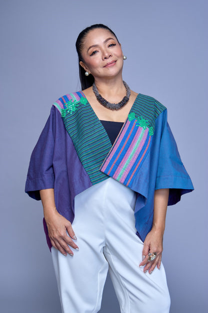 Makulay Heritage Poncho in Negros and Isabela Weaves