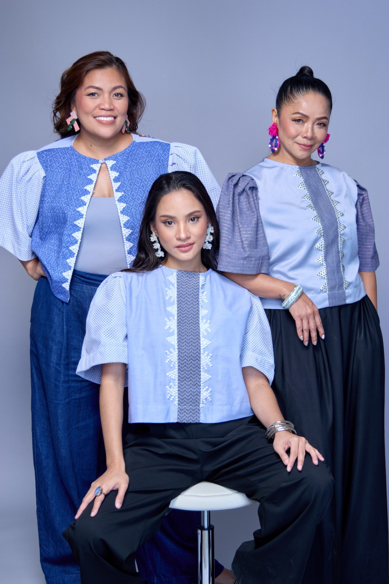Alon Top with Kabangkalan 100% Cotton Weave