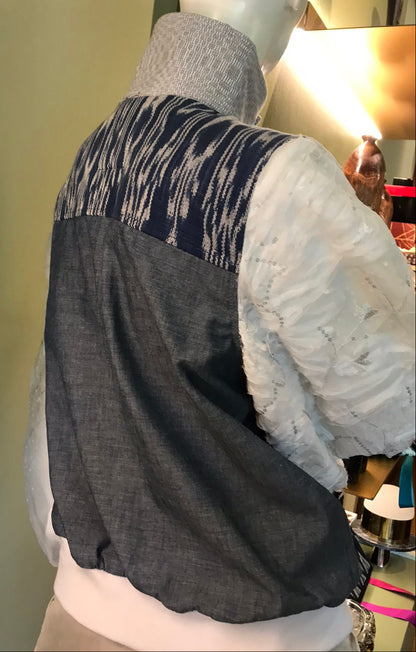 Bida Bida Ulap Jacket in Cotton Tnalak of T'boli