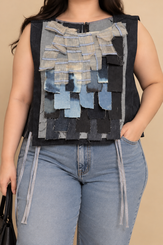 DAGAT BIB TOP WITH RETASO BARONG