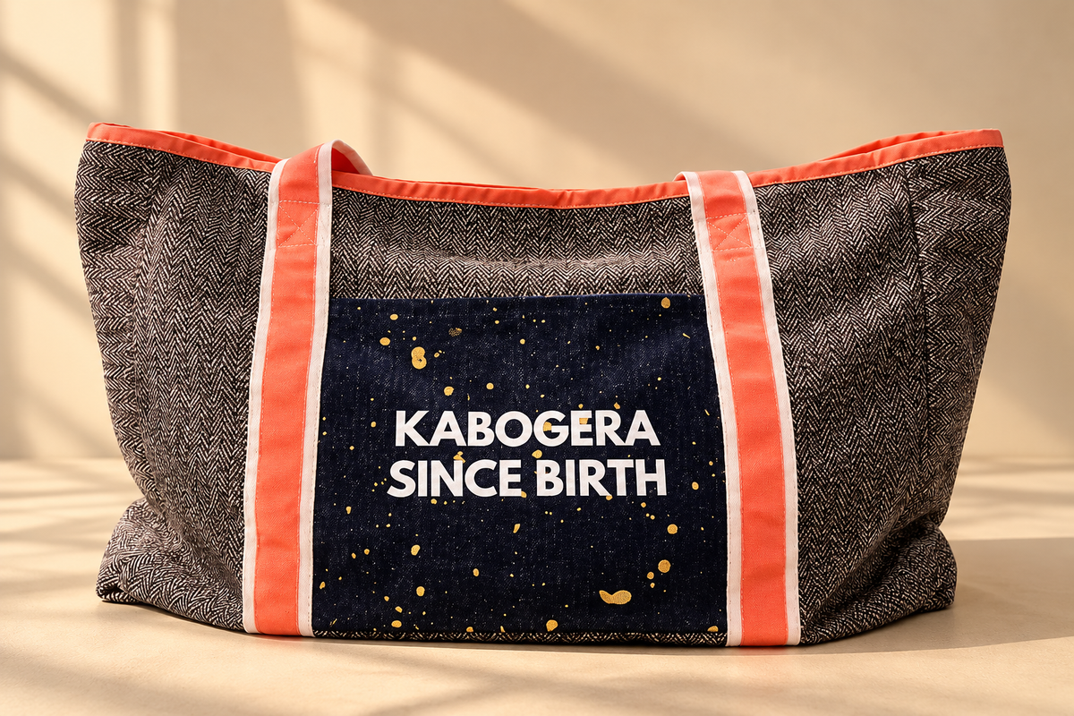 KABOGERA SINCE BIRTH BAG - ORANGE LINING STRAP