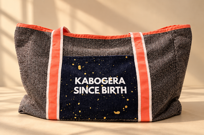 KABOGERA SINCE BIRTH BAG - ORANGE LINING STRAP