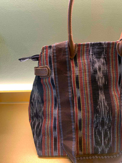 T’nalak Bag with Cow Leather Handle