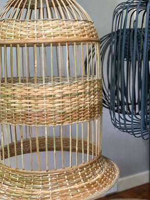 Big Belle Rattan Drop Lamp