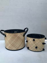 Load image into Gallery viewer, Zen Pandan Round Planter Basket