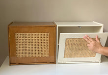 Load image into Gallery viewer, Solihiya Bread Box in Natural Mahogany Finish