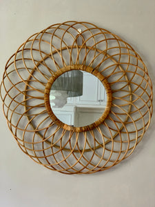 Infinity Rattan Mirror