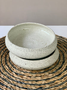 Hand Molded Stoneware Soup Bowl