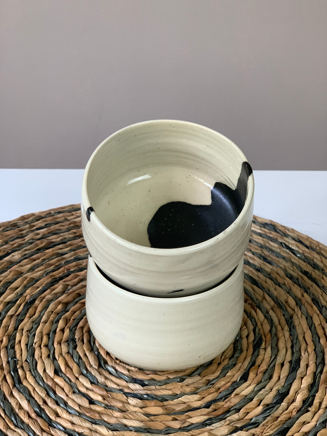 Hand Molded Stoneware Cup