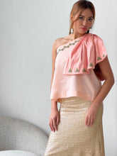Load image into Gallery viewer, Gabriela Blouse with Huge Ribbon Accent