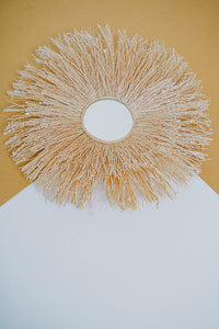Sun Wall Hanging with Glass Specks