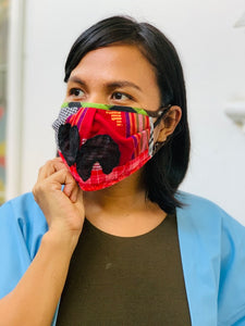 Patis Tesoro Hand Embroidered Face Masks