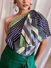Load image into Gallery viewer, Gabriela Blouse with Huge Ribbon Accent