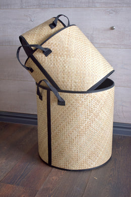 Zen Pandan Round Planter Basket