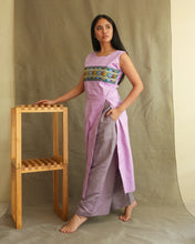 Load image into Gallery viewer, Long Slit Dress with Wide Pants Coords