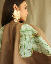 Load image into Gallery viewer, Coffee Martini Reversible Cape Poncho