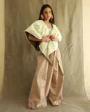 Load image into Gallery viewer, Coffee Martini Reversible Cape Poncho